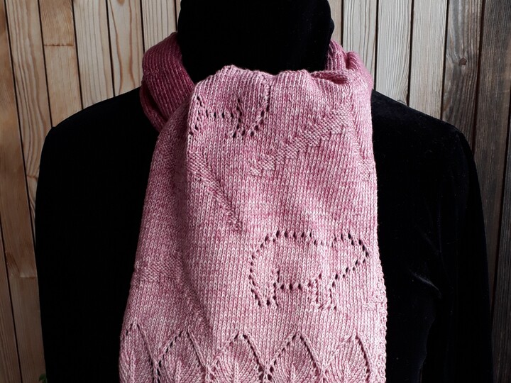 Strickanleitung Schal und Adventkalender "Eisbär"