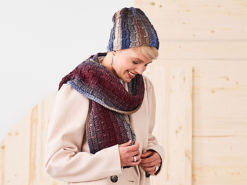 SET STRIPES-CROCHET