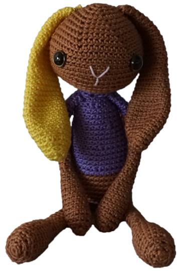 Amigurumi Häkelanleitung Hase Hoppel