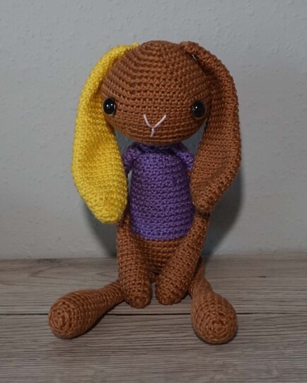 Amigurumi Häkelanleitung Hase Hoppel