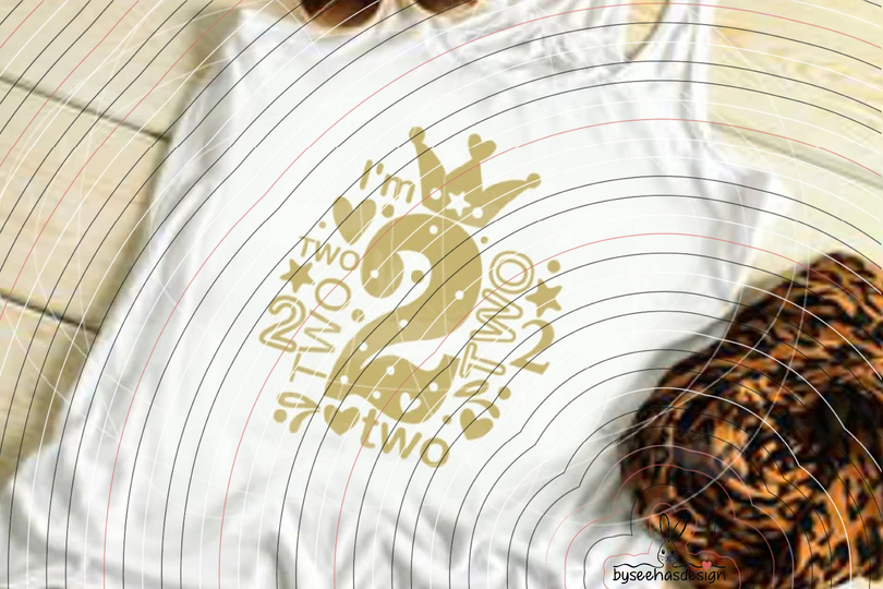 I'm two Plotterdatei SVG DXF