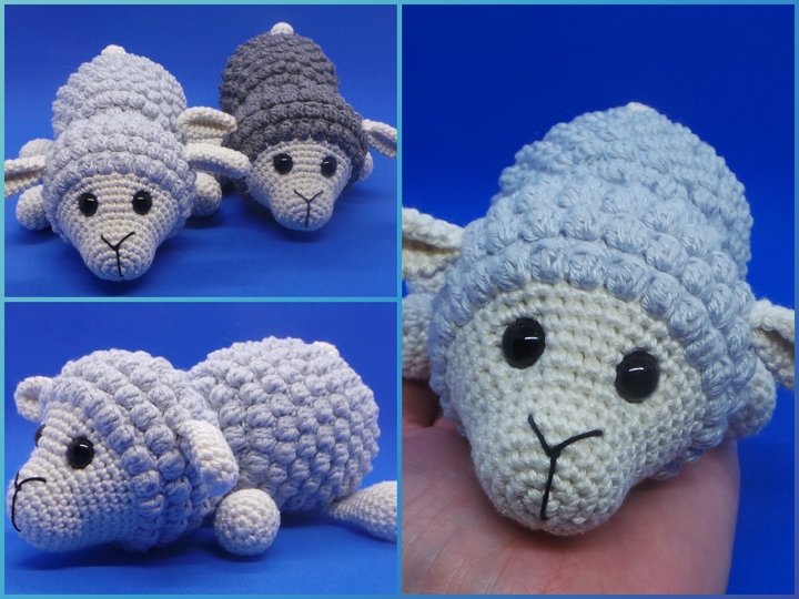 Häkelanleitung Schäfchen Sammy