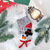 Pattern Christmas stocking Snowman