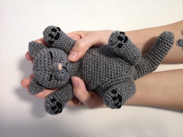 kitten - crochet pattern by NiggyArts