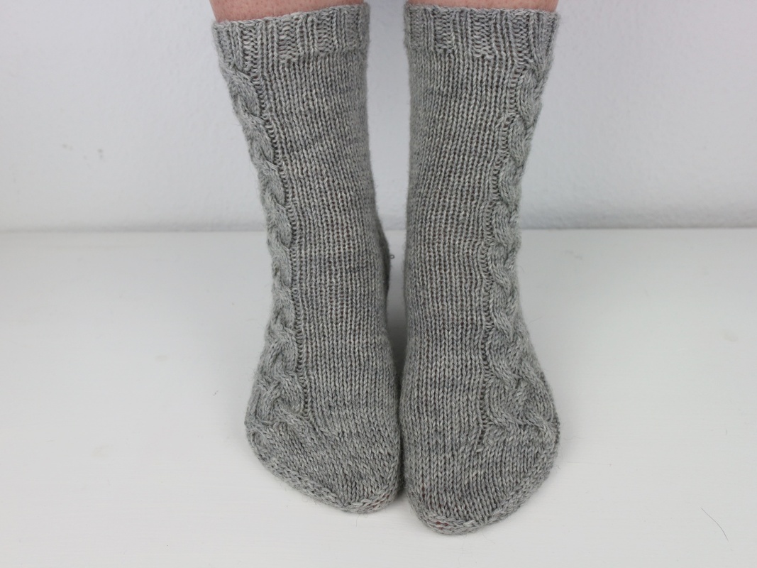 Strickanleitung Socken "Mysig" aus 6-fach Sockenwolle