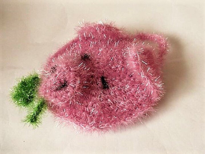 Häkelanleitung Spülschwamm-Peelingschwammm Glücksschwein