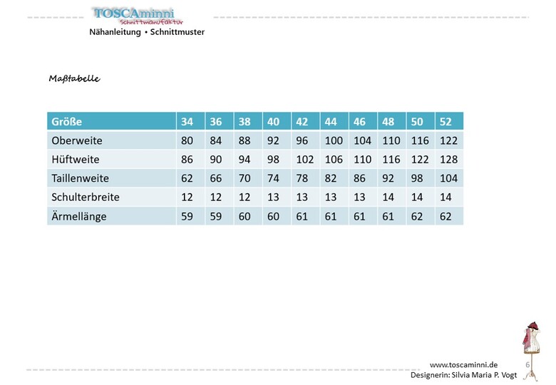 Jogginghose Lykke Gr. 34-52 Schnittmuster