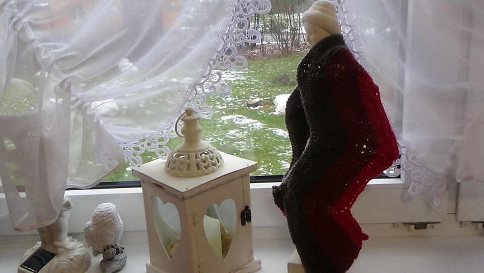 Anleitung Schal  in Zick, Zack einmal anders