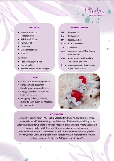 Häkelanleitung Hase Mira