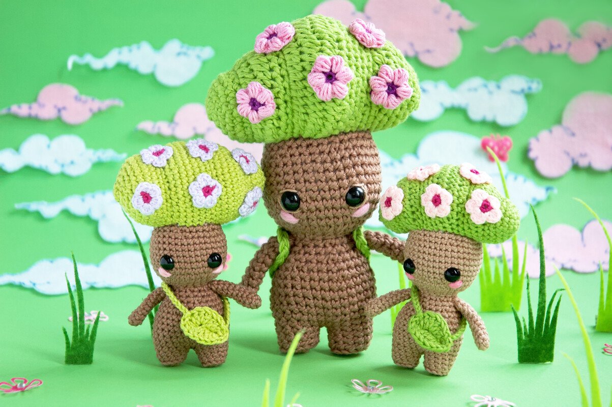 Little Tree Family Amigurumi Crochet Pattern - Image 2