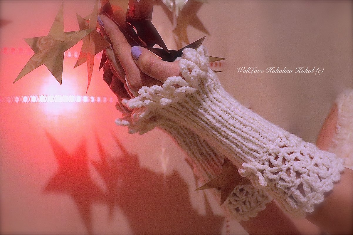 Strick-/Häkelanleitung Handstulpe Simsalabim