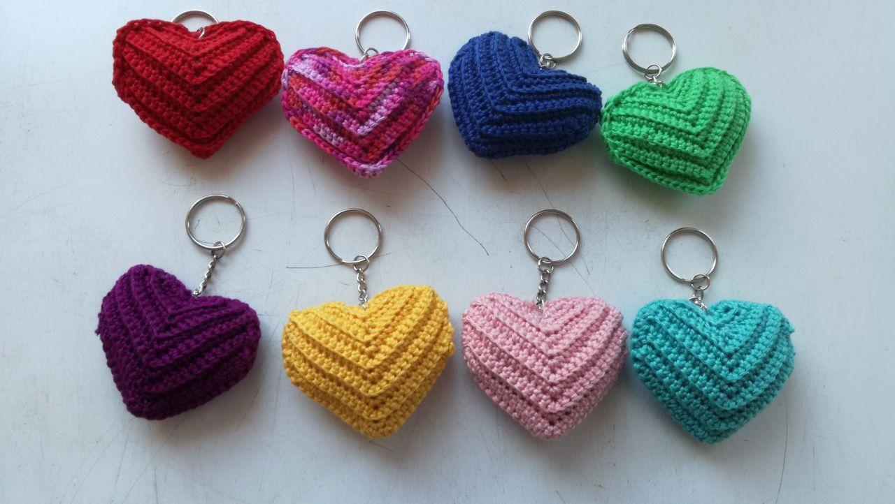 Anleitung Herz Schlüsselanhänger