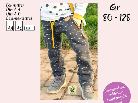 Anleitung Jogginghose Parcour Boy slim