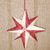 Stern - zum Aufhängen - genäht aus Stoff