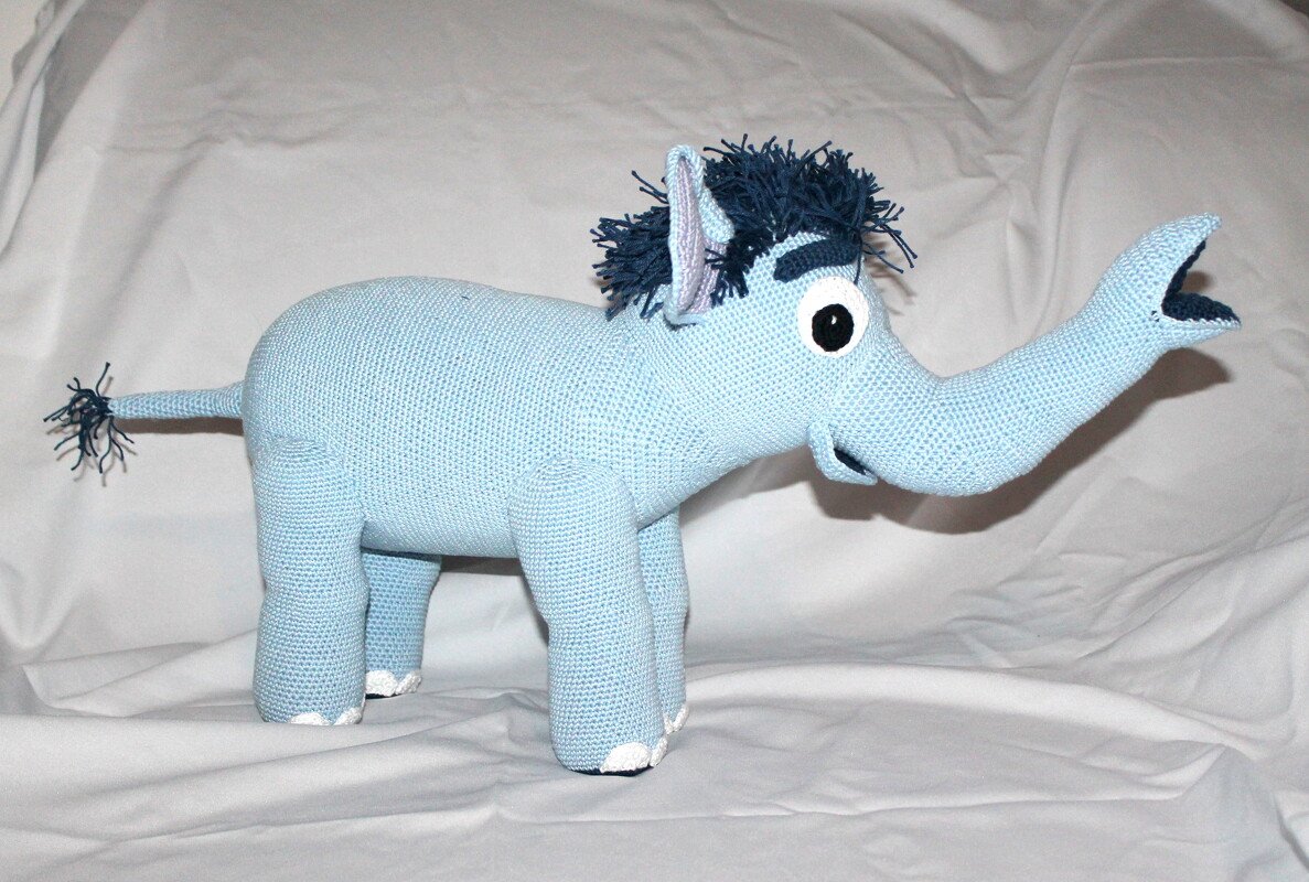 Harald the baby elephant crochet pattern - Image 10