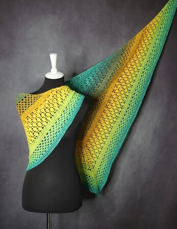 Crochet pattern Haltija Shawl