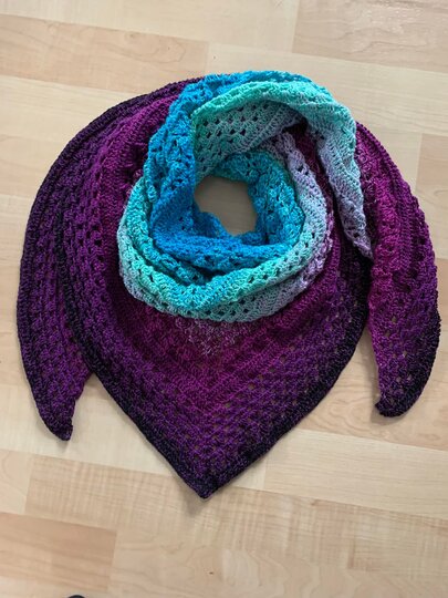 Häkelanleitung Haltija Tuch