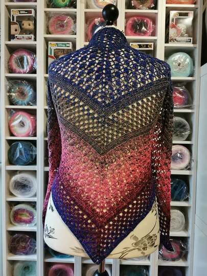 Häkelanleitung Haltija Tuch