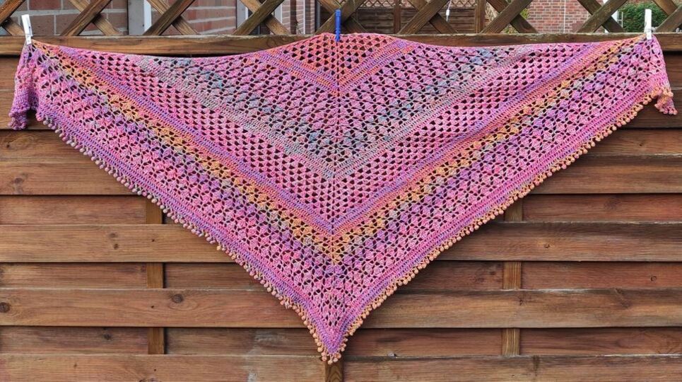 Häkelanleitung Haltija Tuch