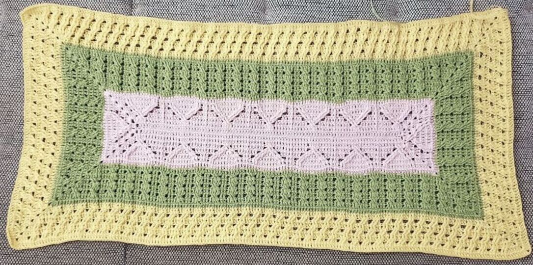 JahresCAL Kuscheldecke Saon