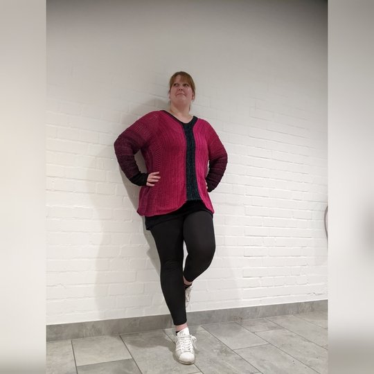 Pink Lady - der Pulli am Stück - Für alle Größen