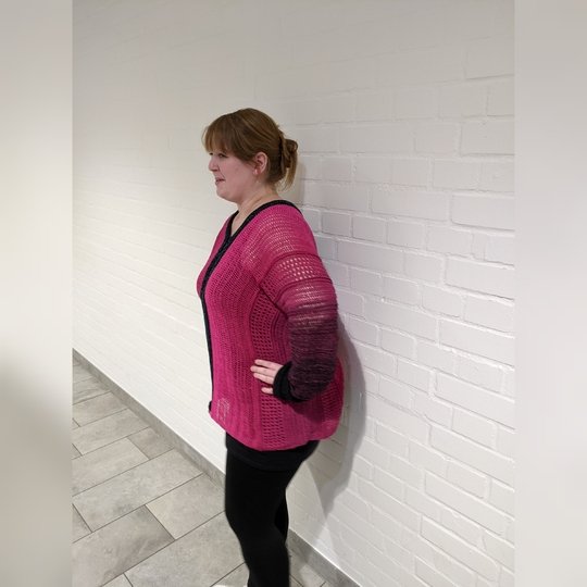 Pink Lady - der Pulli am Stück - Für alle Größen