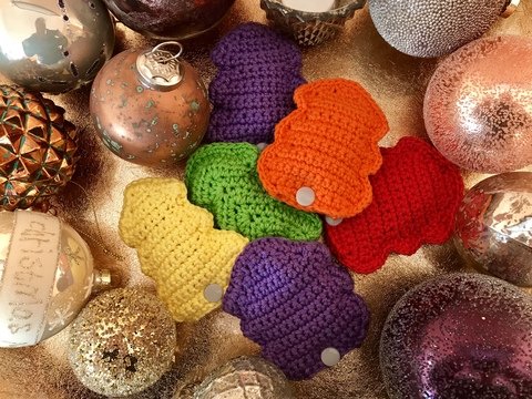 Häkelanleitung für Tannenbäumchen mit Duft