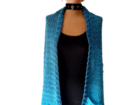 Häkelanleitung Taschenschal "Paule"