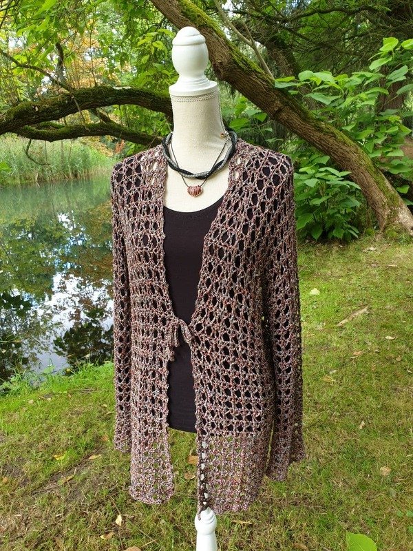 H&auml;kelanleitung H&auml;keljacke "Lazy Witch" - Bild 2