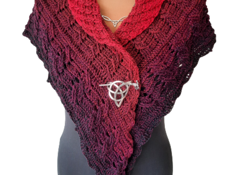 Häkelanleitung Tuch "Amazing"  flaches Tuch