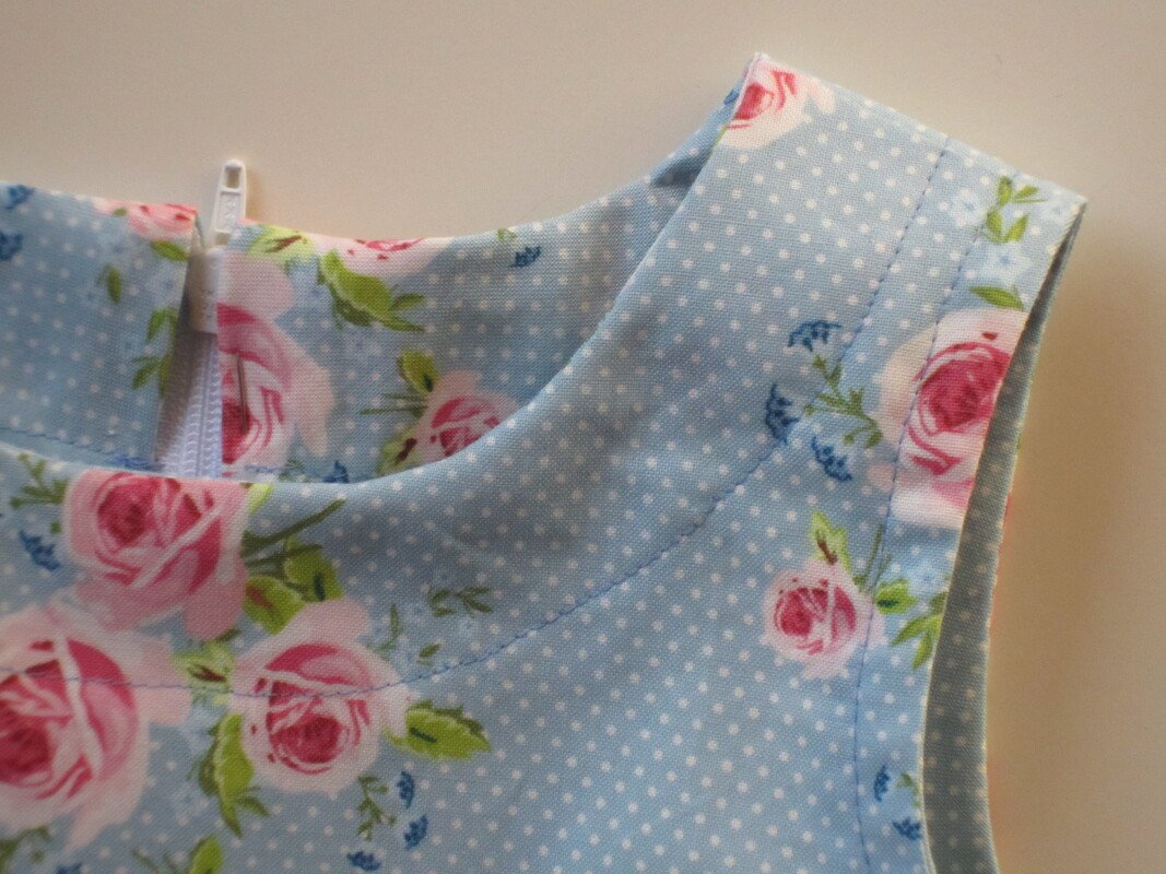 Anleitung und Schnitt Blumenmädchen-Kleid Gr.74-122 - Bild 5