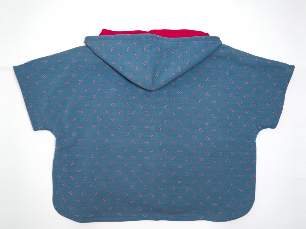 sewing pattern girls poncho PAULA tutorial 2y/3y 4y/5y 6y/7y 8y/9y 10y/11y - Image 4