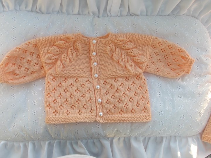 Strickanleitung Babyset HILDE Gr. 50 4-teilig
