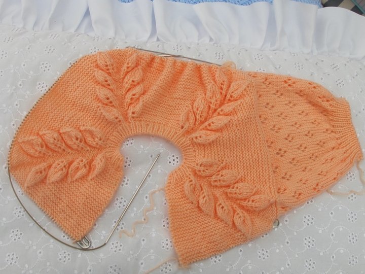 Strickanleitung Babyset HILDE Gr. 50 4-teilig