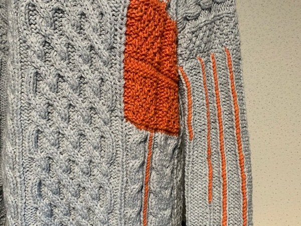 Knitting Instructions for the Unisex Sweater "Cozy Grey