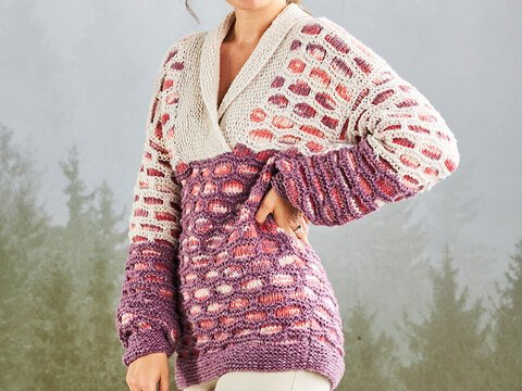 PULLOVER MEGA-MASCHE