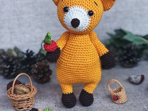 Häkelanleitung „Fuchs Shushu“