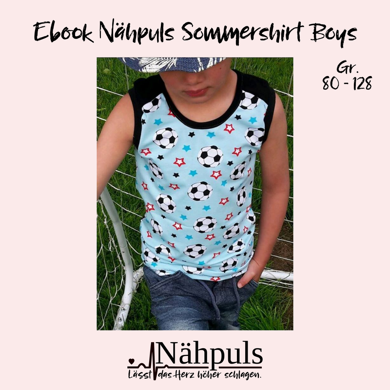 Anleitung Nähpuls Sommershirt Boys