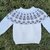 Babypullover stricken, mit Muster in den 2 Gr. 68/74 u. 80/86