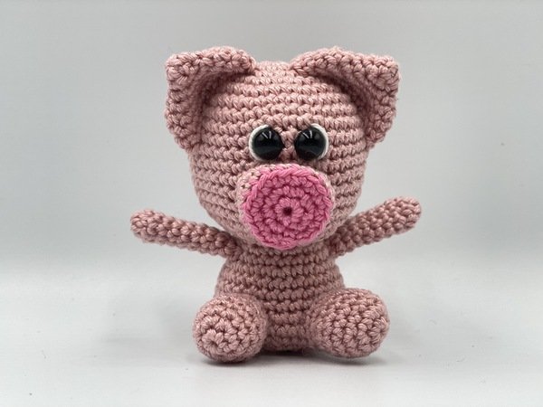 Crochet Pattern - Susi´s Mini Friends: Pig "Lucky"