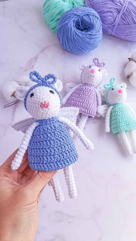 Amigurumi pattern Angel Mouse - Image 5