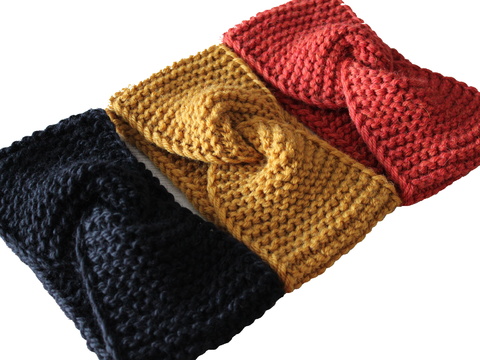 "einfach & gemütlich" Stirnband stricken PDF-Anleitung