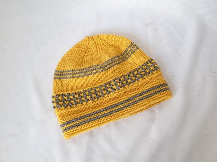 Strickanleitung Babyset Mütze und Booties, ca. 8 - 12 Monate unisex