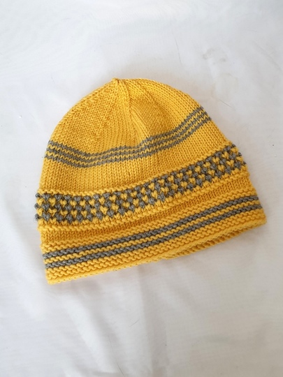 Strickanleitung Babyset Mütze und Booties, ca. 8 - 12 Monate unisex