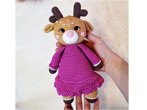 Anleitung für Reh 'Rosa'