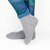 Sporty socks "Sprint” (sizes: 34-47, knitted look)