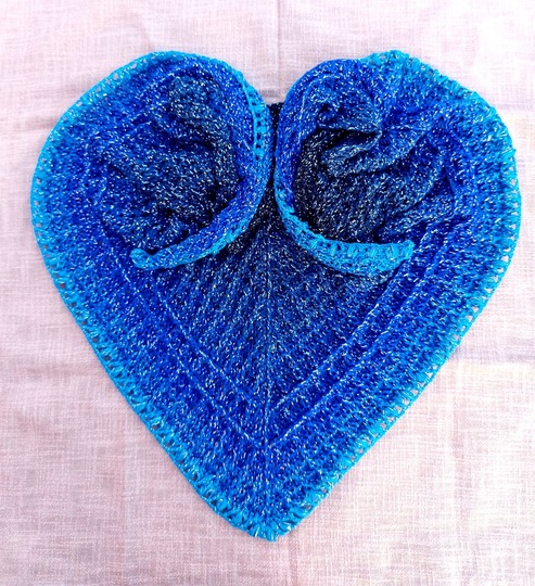 "Kasungi" - flaches Dreieckstuch - Häkelanleitung