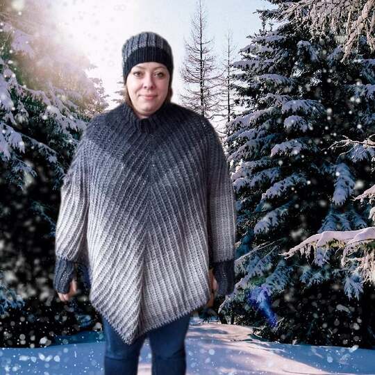 4er Anleitungsset: Kasunga-M&uuml;tze Kasungi-Tuch Kasungo-Stulpen Kasungu-Kragen