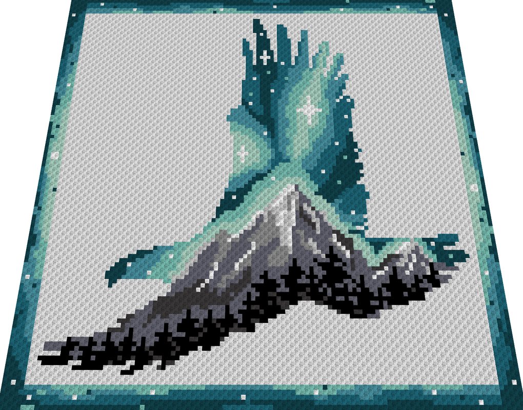 FLYING EAGLE - pattern for c2c crochet blanket - Image 3