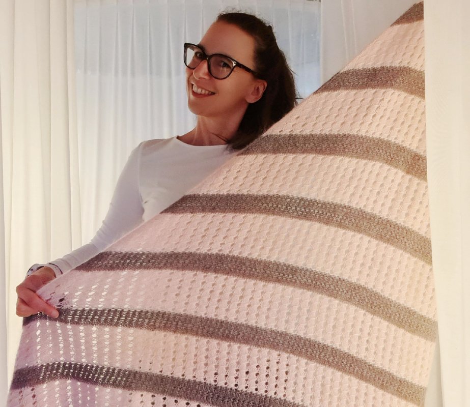 Strickanleitung Tuch Henora - Bild 2